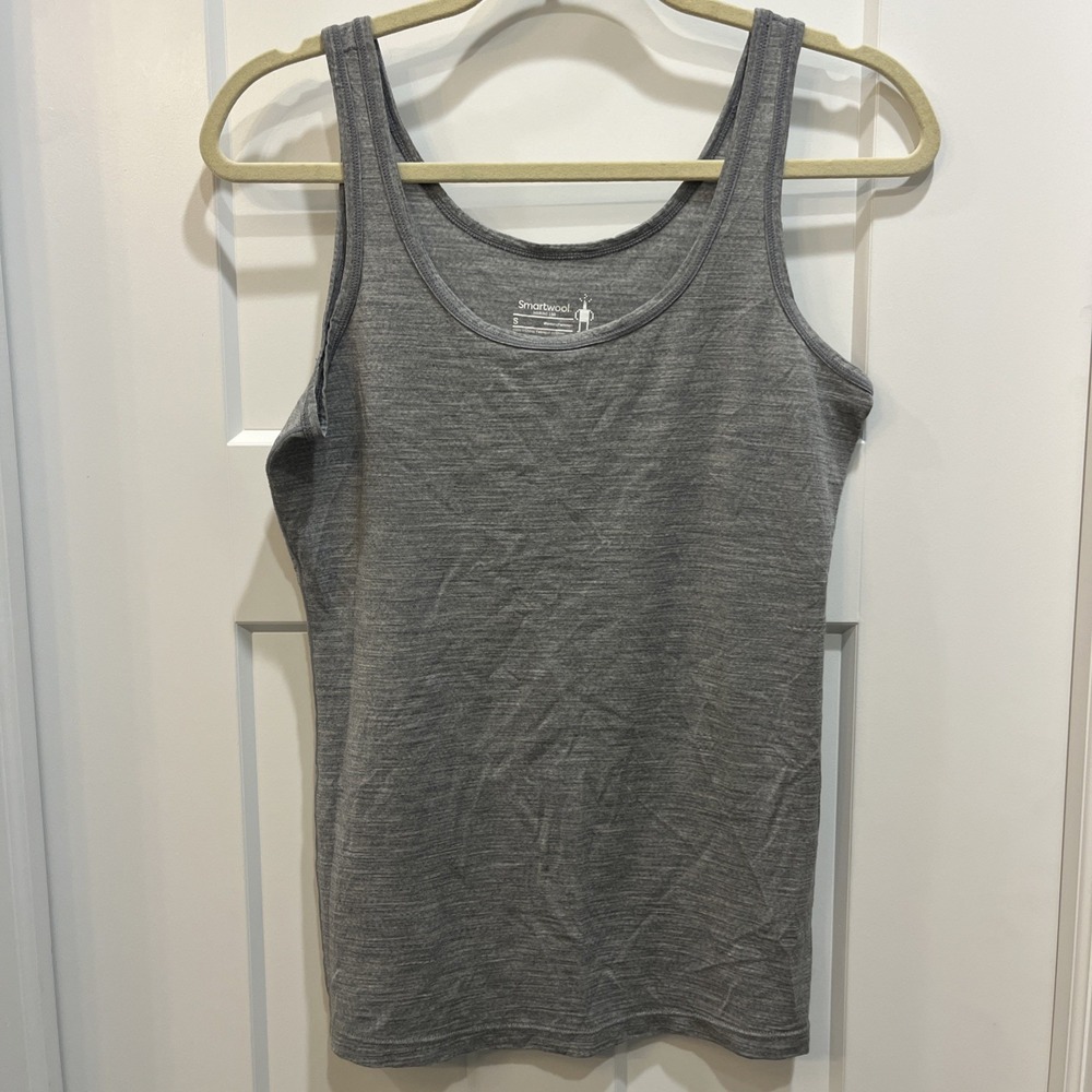 Smartwool Tank Top Woman's size small Gray